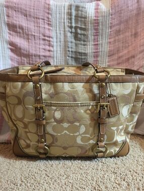 Coach Signature Tote Bag